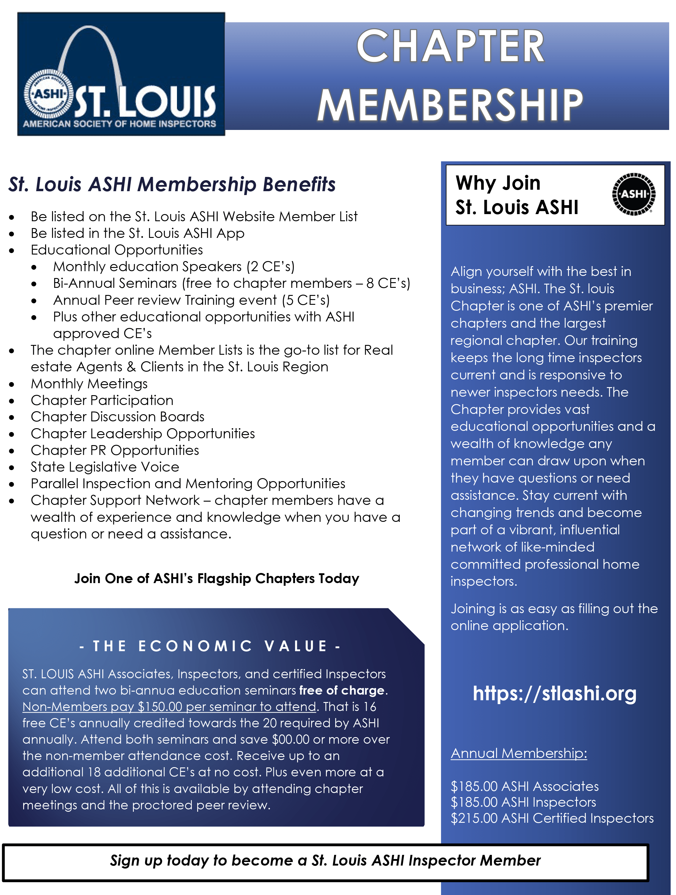 Chapter Membership Flyer